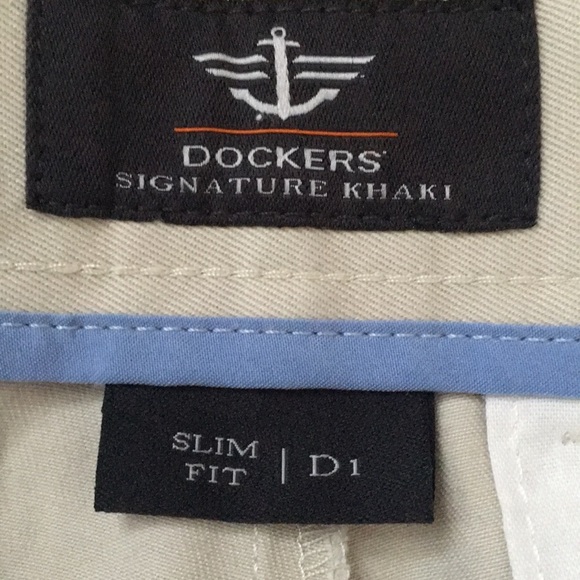 Dockers signature khakis 30x29 slim fit brand new - Picture 3 of 5